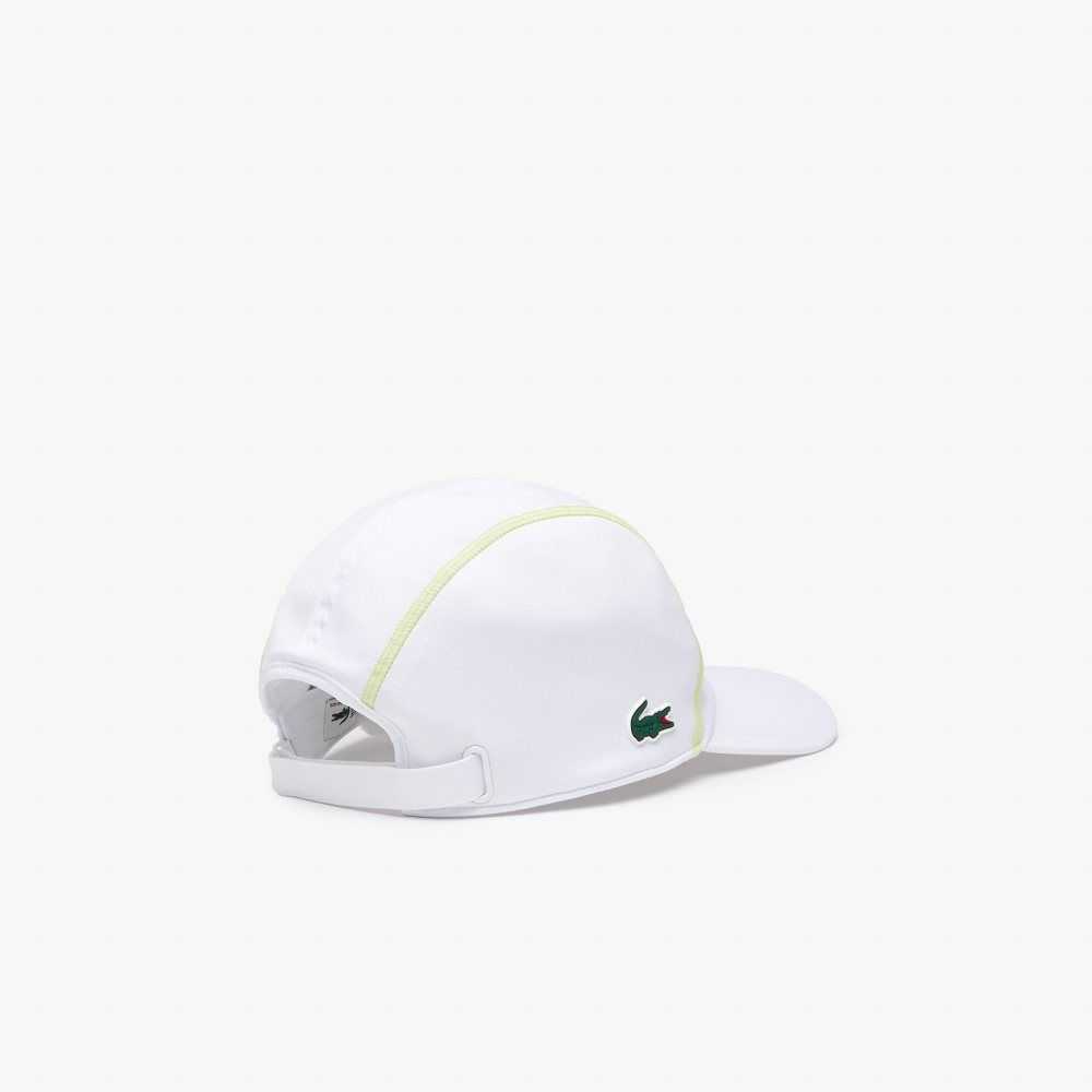 Lacoste Tennis Mesh Panel Valkoinen Keltainen | TYF-283910