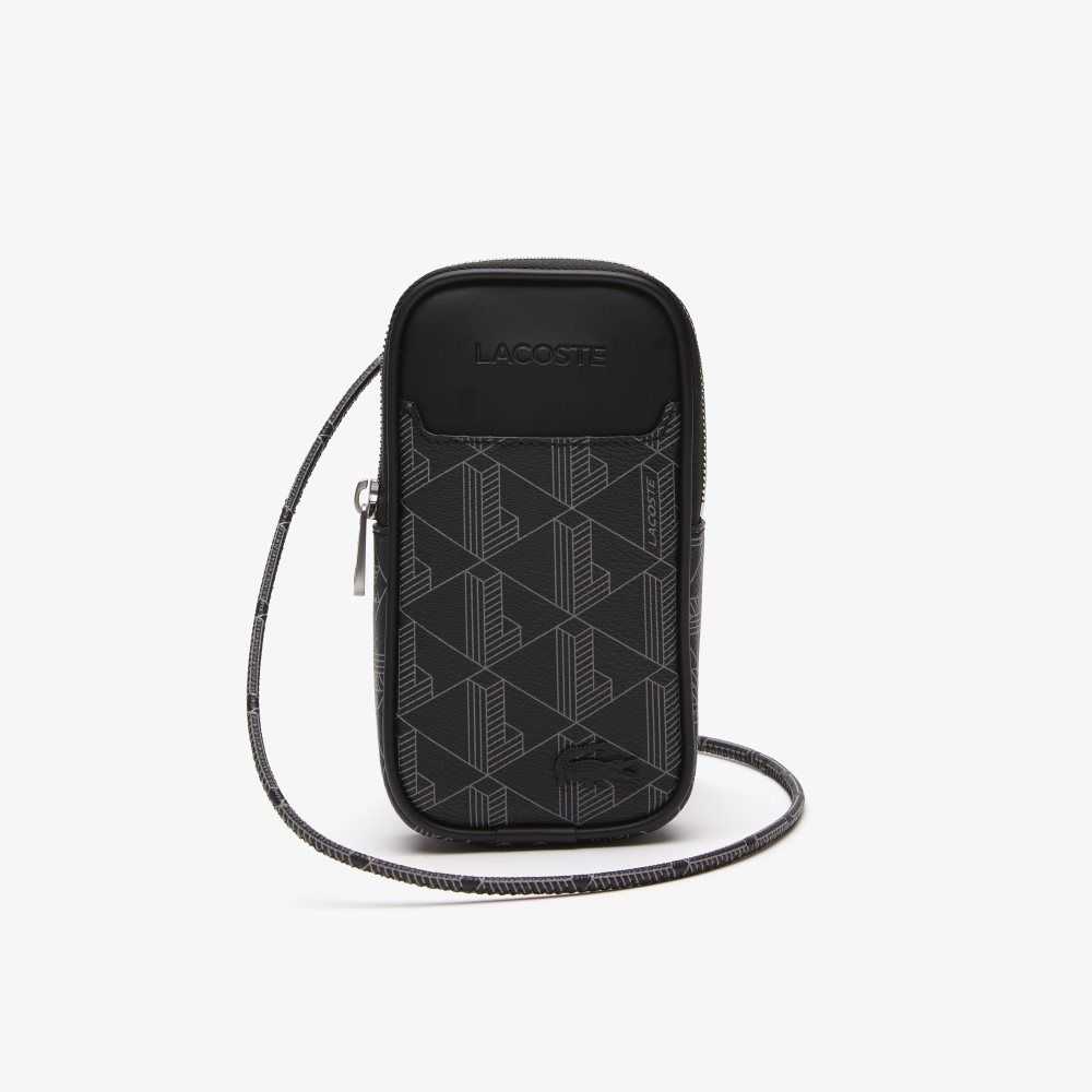 Lacoste The Blend Monogram Print Smartphone Holder Monivärinen | SRG-612387