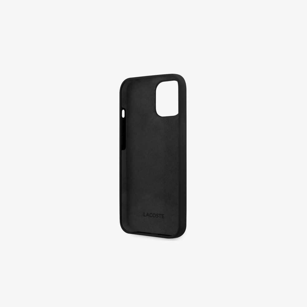 Lacoste silicone iPhone 14 Mustat | GYJ-802975