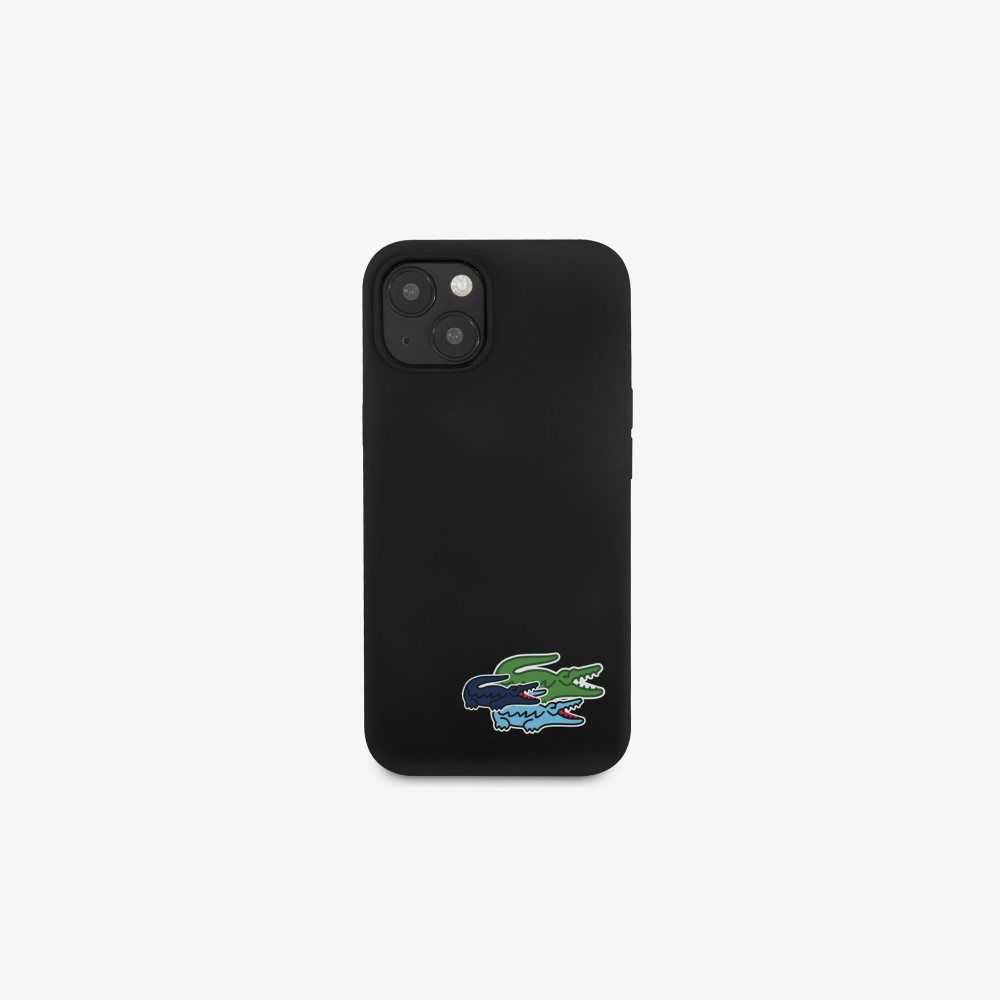 Lacoste silicone iPhone 14 Mustat | GYJ-802975