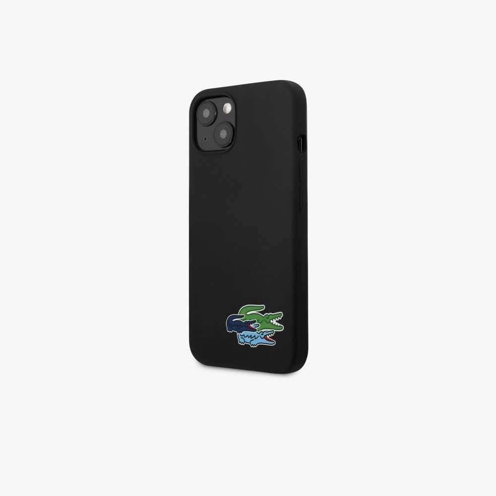 Lacoste silicone iPhone 14 Plus Mustat | BHL-309568